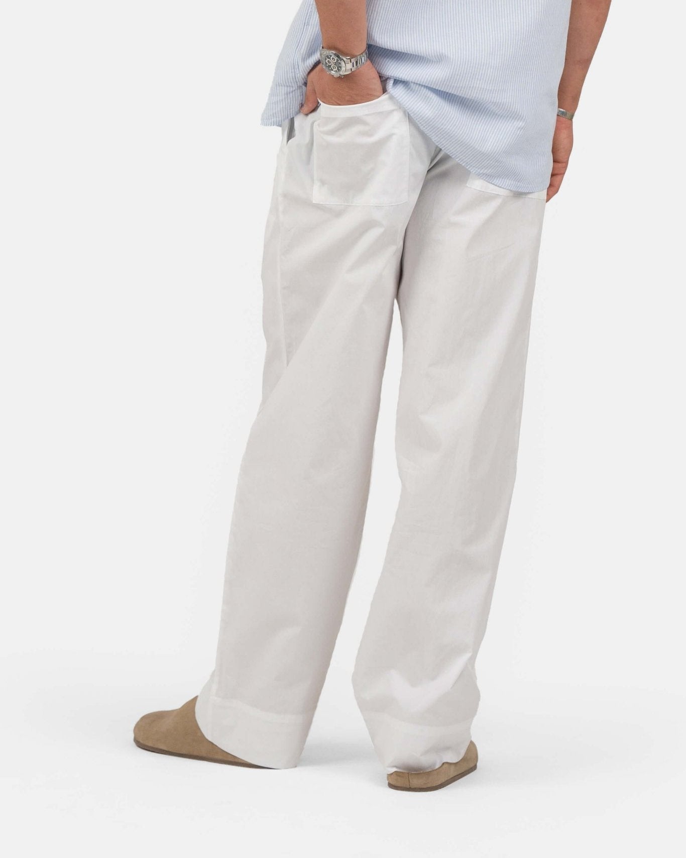 Pyjamas Pants Hvid | Skagen - clothing.dk